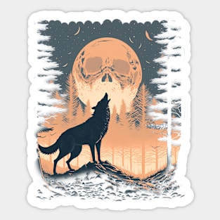 Ethereal Howl Sticker